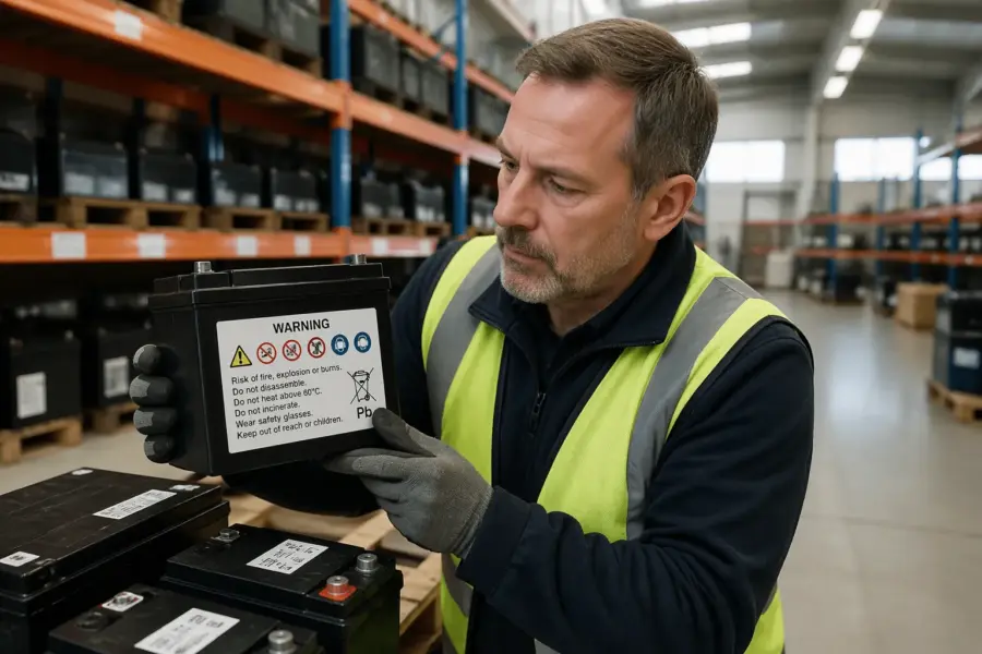 Battery Handling Pictograms: Labels That Help You Store, Move, and Ship Safely