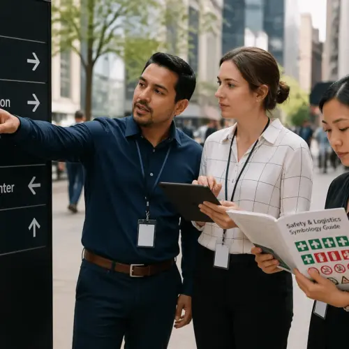 Standard Arrow Symbols for Wayfinding Signs: How to Choose and Use Them Correctly