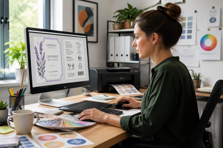 Custom Label Templates for Packaging: How to Create Compliant, Print-Ready Files