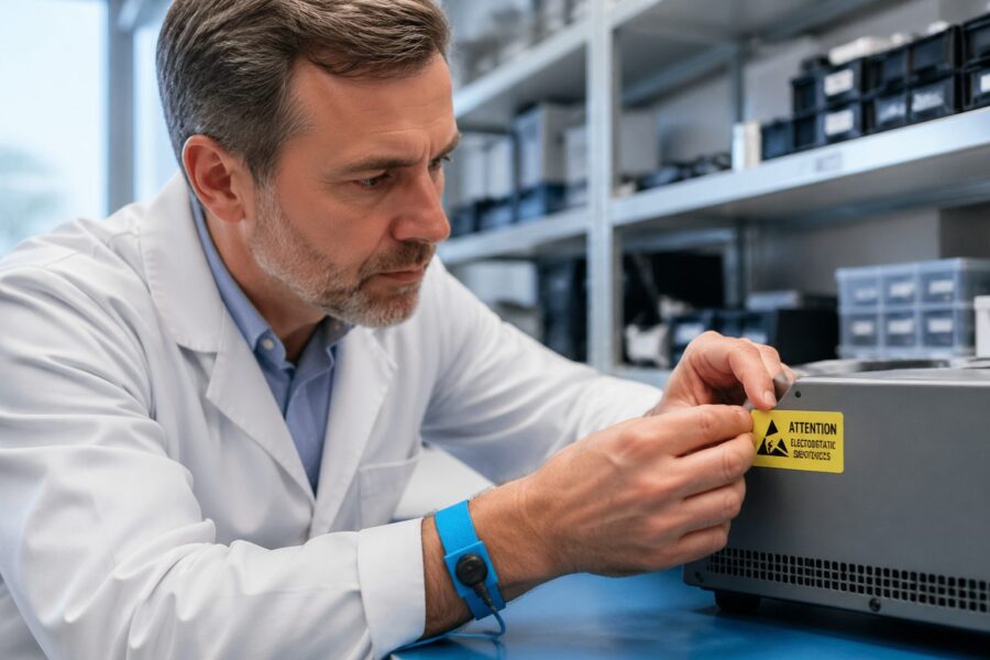 ESD Warning Labels: Protecting Electronics from Electrostatic Discharge