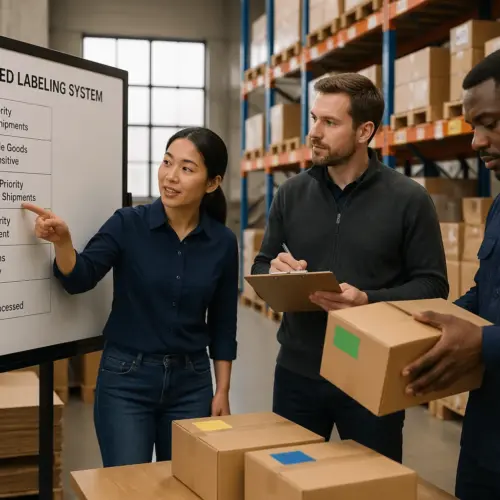 Label Color Coding for Logistics: A Simple System You Can Standardize