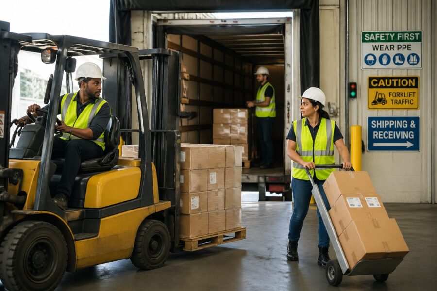 Loading Dock Wayfinding: Streamlining Operations and Improving Safety