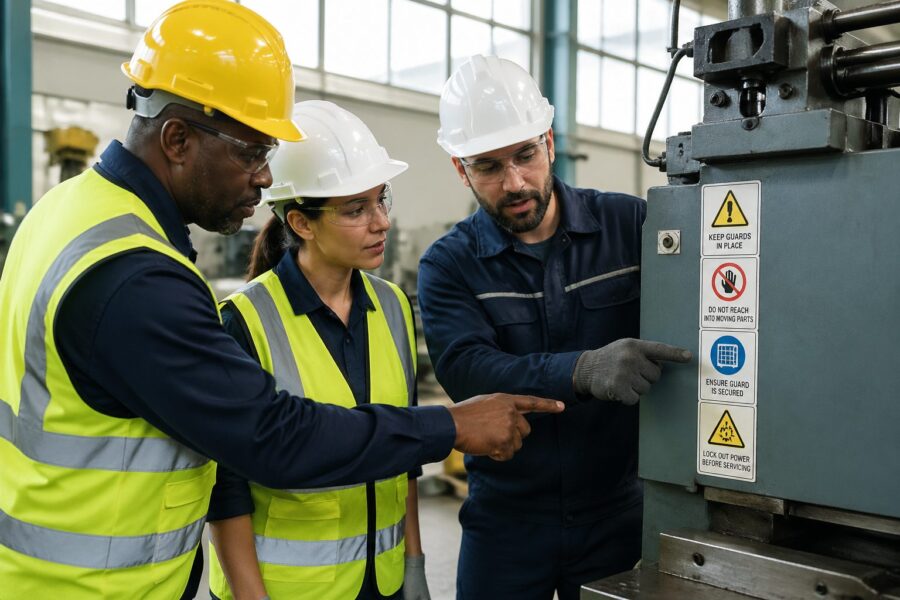 Machine Guarding Pictograms: Safety Symbols for Operating Equipment