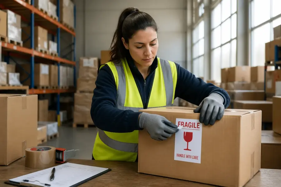 Handling Symbols for Fragile Items: A Clear Marking System You Can Apply