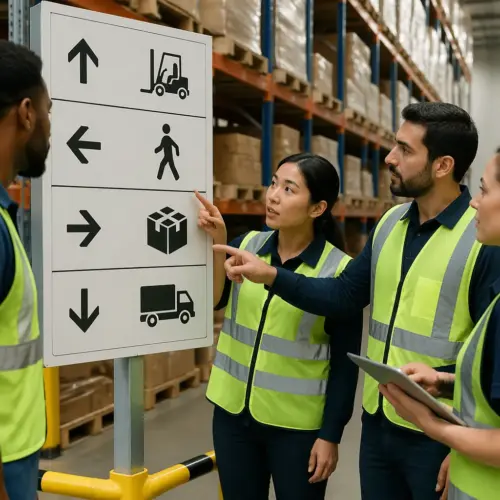 Pictogram Signage for Multilingual Warehouses: Make Directions Clear Without Extra Words