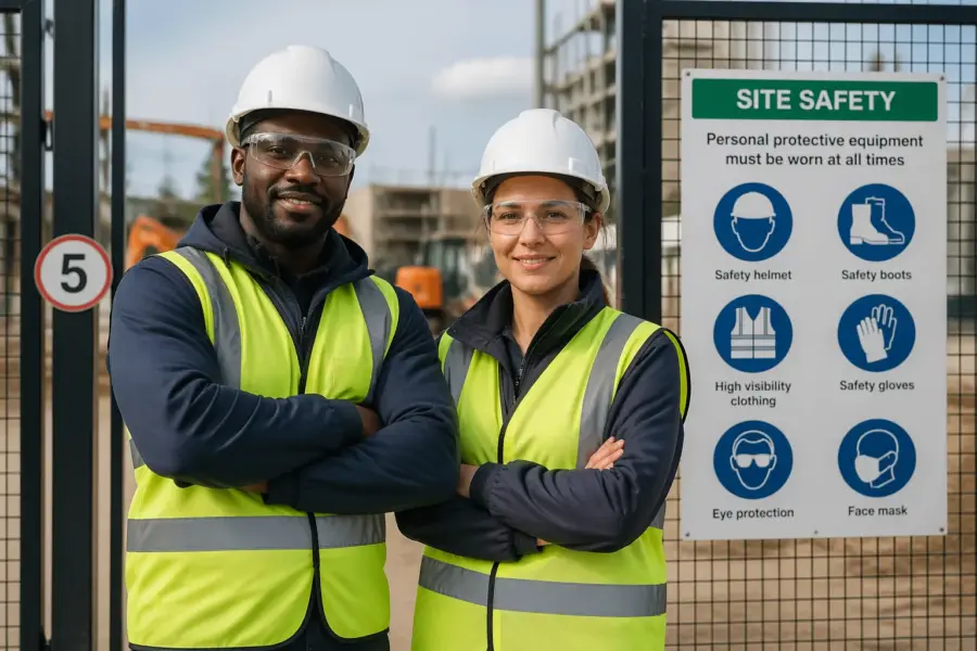 PPE Requirement Pictograms: How to Set Clear Expectations at Entrances and Workstations