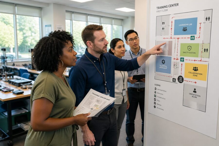 Training Room Wayfinding: Guiding Employees to Learning Opportunities