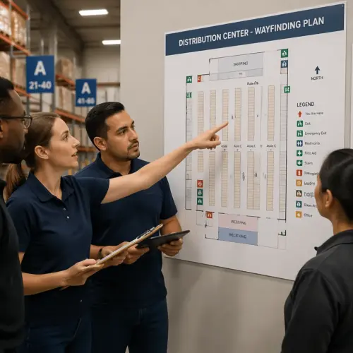 Wayfinding Signage for Distribution Centers: A Step-by-Step Planning Approach