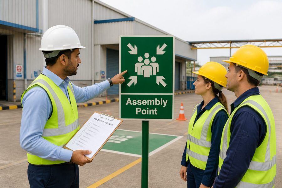Assembly Point Pictograms: How to Mark Emergency Gathering Locations Clearly