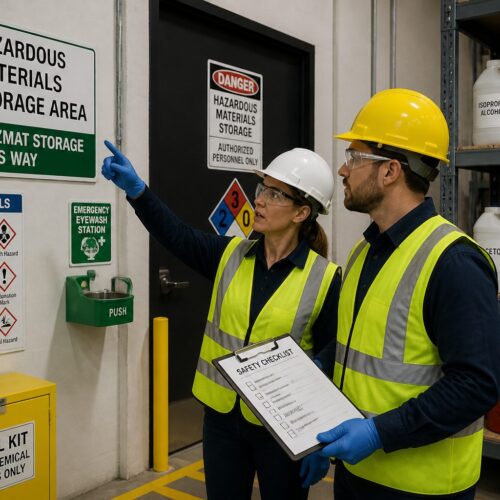Hazmat Storage Wayfinding: Ensuring Safety and Compliance
