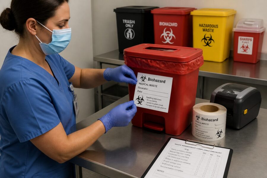 Medical Waste Labeling: Ensuring Safe Disposal and Regulatory Compliance