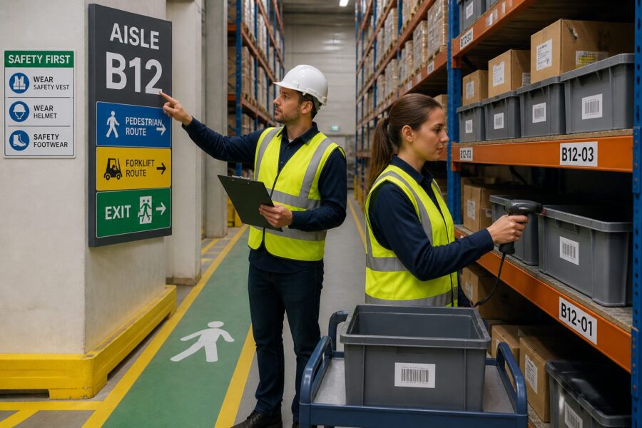 Inventory Management Wayfinding: Improving Accuracy and Efficiency