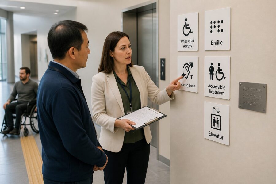 Accessibility Pictograms: Symbols for Inclusive Facility Design
