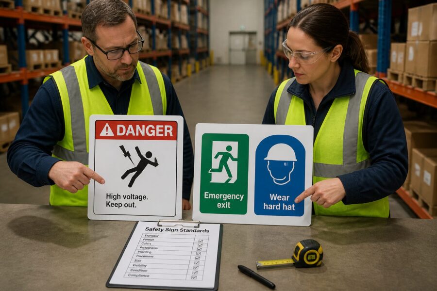 ANSI Z535 vs ISO 7010: Understanding the Two Main Safety Sign Standards