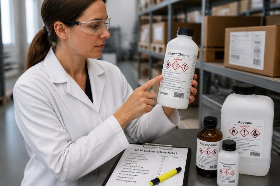 CLP Regulation Labels: How to Label Chemical Products in the EU