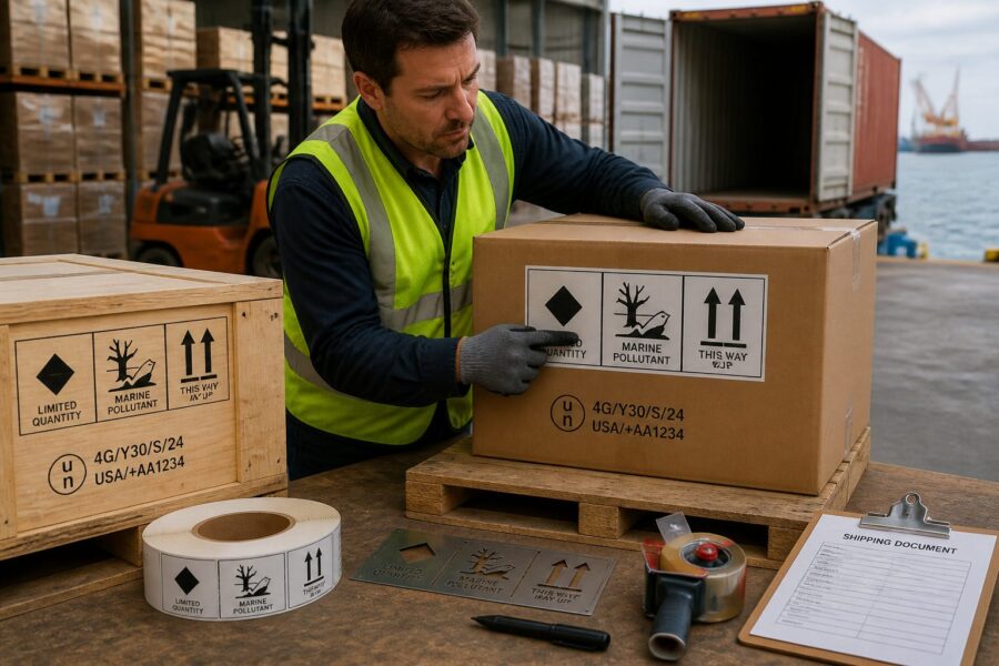 IMO Symbols for Sea Freight: Marking Packages for Maritime Transport