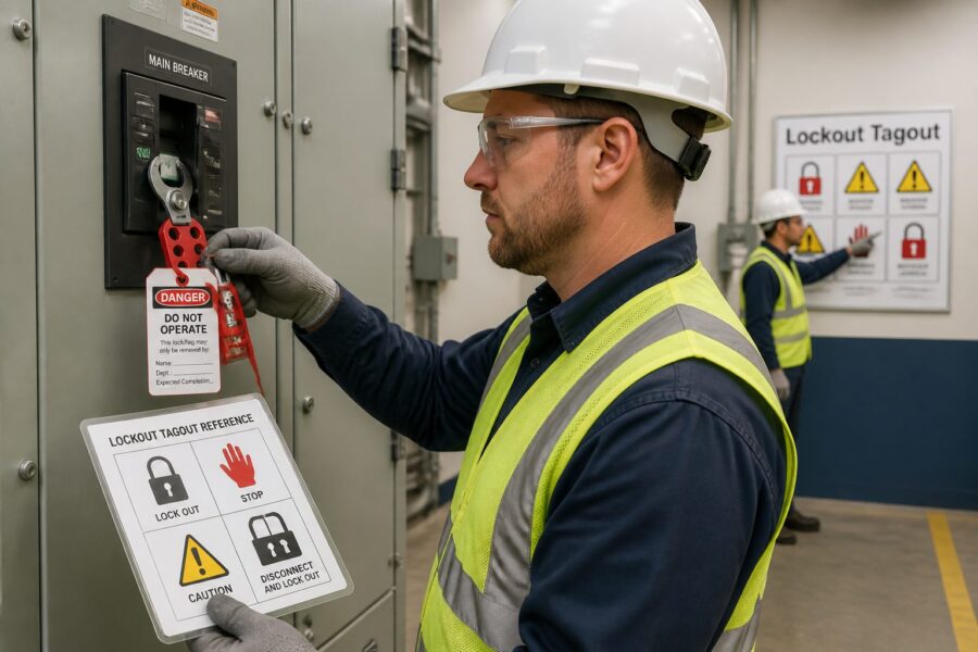 LOTO Pictograms: Visual Symbols for Lock-Out/Tag-Out Procedures