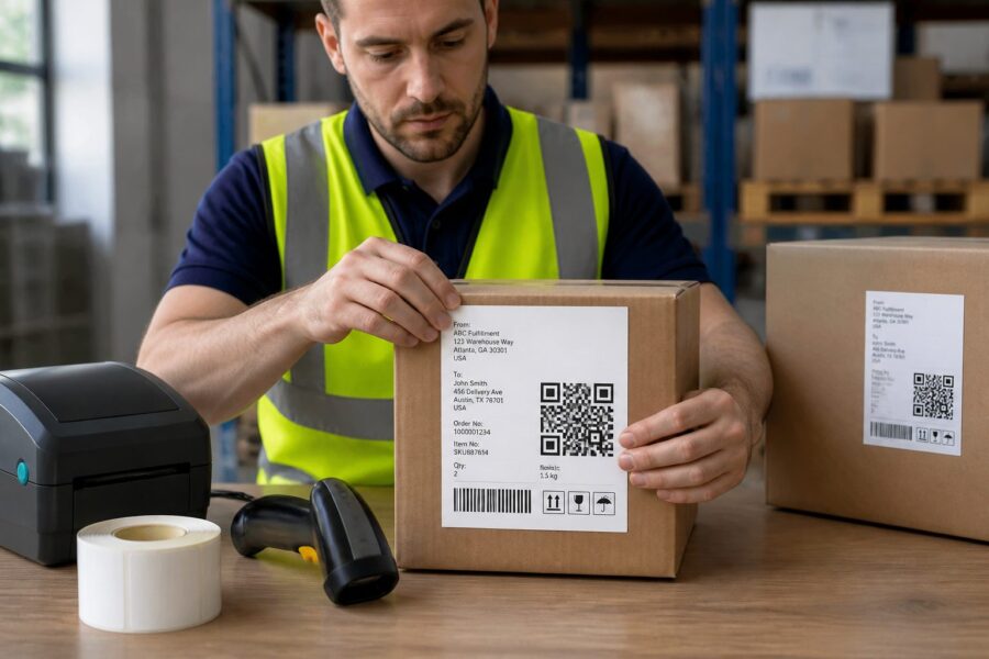 QR Codes on Shipping Labels: Standards, Placement, and Use Cases