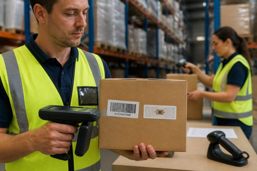 RFID Labels in Logistics: When to Use Them Instead of Barcodes