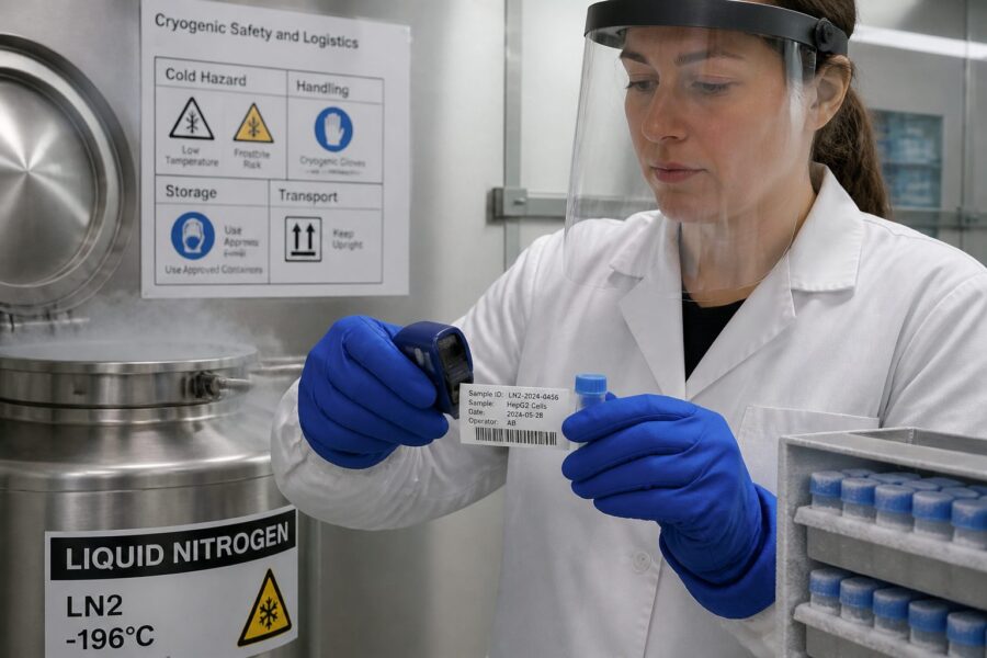 Cryogenic Storage Labels: How to Mark and Identify Extremely Low-Temperature Materials