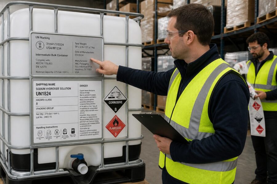 Tote and IBC Label Requirements: Marking Intermediate Bulk Containers for Safe Transport