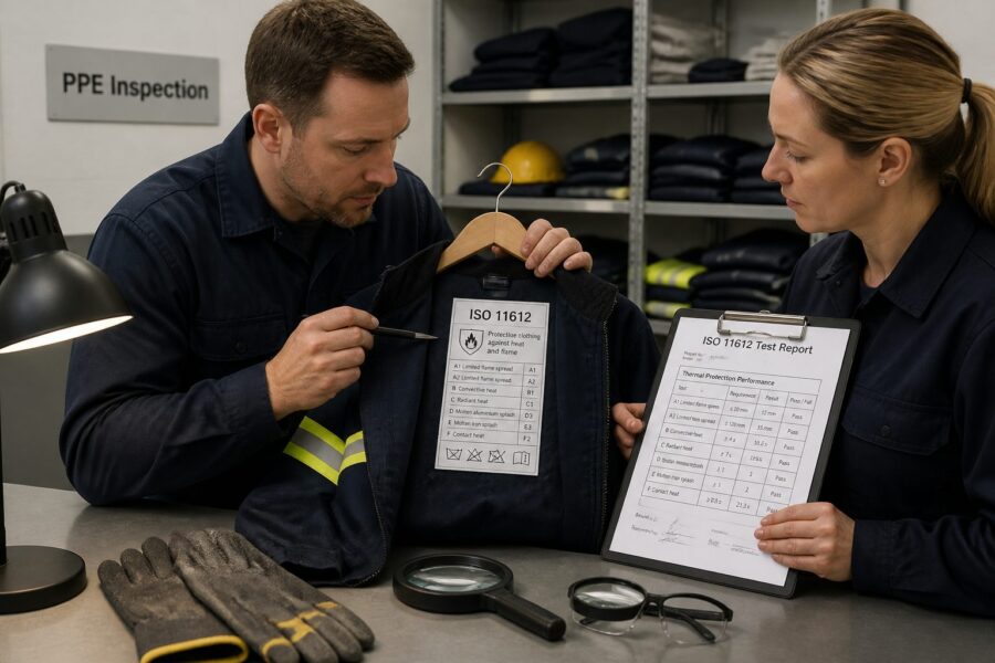 ISO 11612 Protective Clothing Labels: How to Read and Verify Thermal Protection Ratings